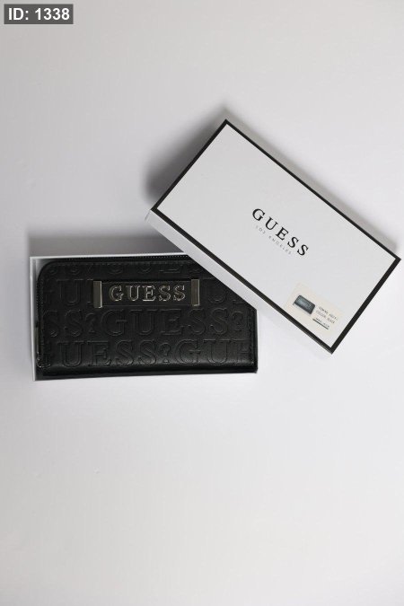 جزدان Guess - اسود