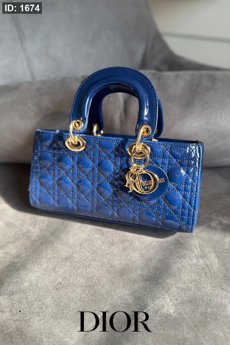 شنطة - LADY Dior - ازرق